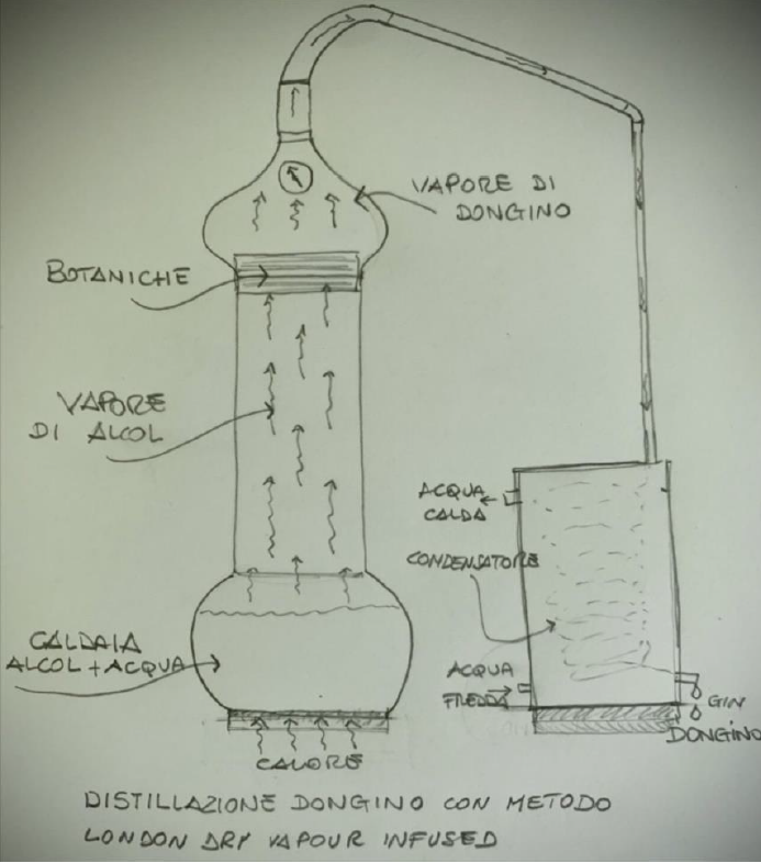 LANDDREA GIN - Distillazione artigianale a ciclo discontinuo